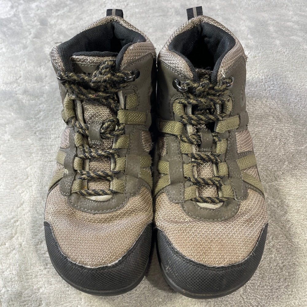 Xero Shoes Daylite Hiker Mens 6.5 Brown Green Minimalist Barefoot Boots Hiking - Picture 4 of 11